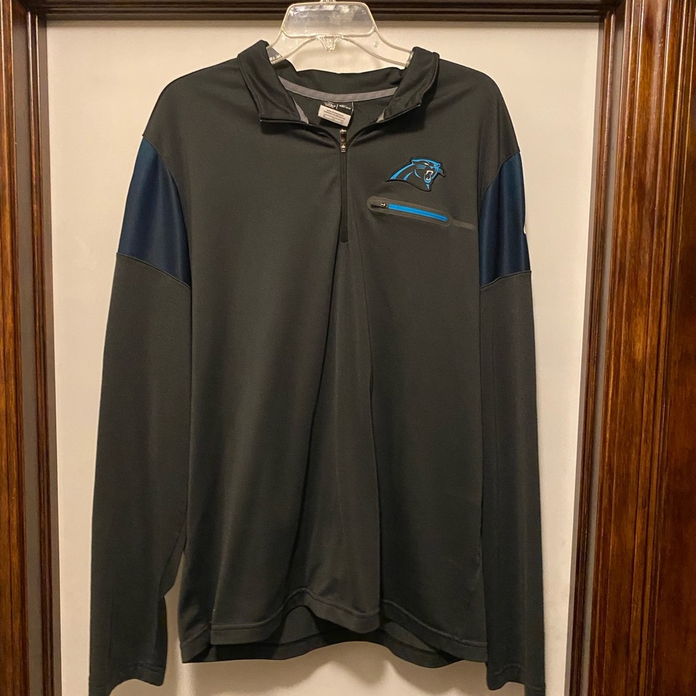 Nike | Carolina Panthers 3/4 zip pullover
